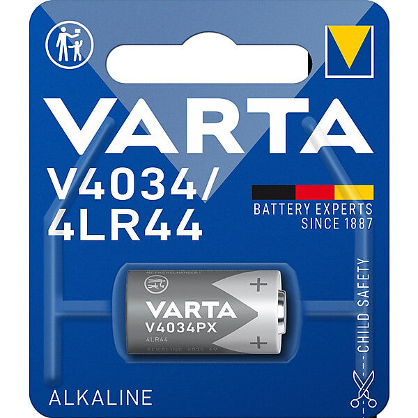 VARTA Batterie Electronics 6,0V/100mAh/Alkali V 4034 PX Bli.1